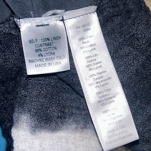 Anthropologie Stark X Riverway Tie Dye Linen Gauze & Knit Oversized Tunic Top XS - Picture 10 of 11